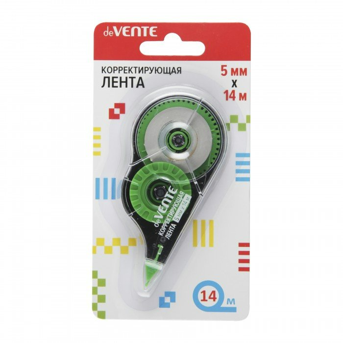 корректирующая лента 5мм*14м devente фронтальный аппликтор 4062109