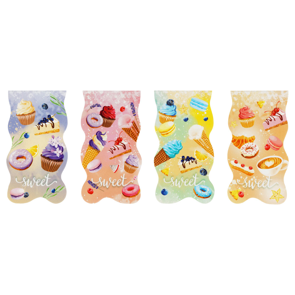 закладка - магнит для книг, 35*130мм, artspace "sweets"
