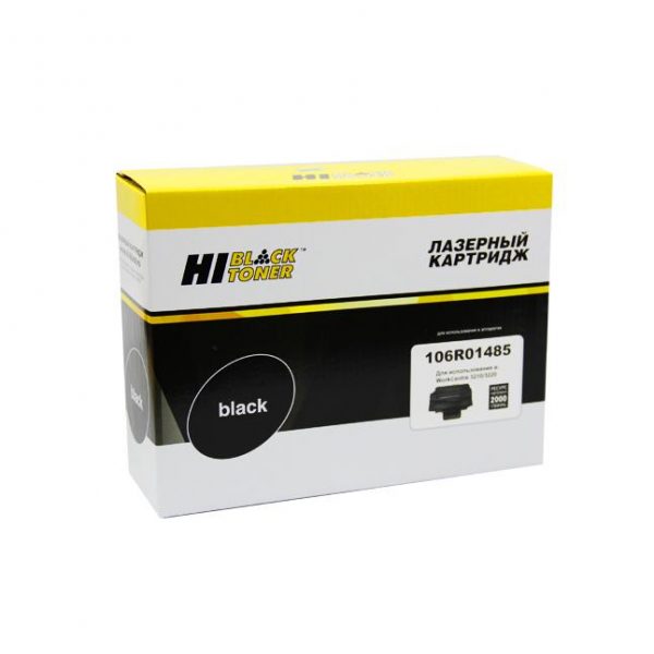 картридж hi-black (hb-106r01485) для xerox wc 3210/3220, 2k