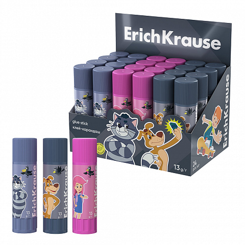 клей-карандаш 13гр. erichkrause easystick простоквашино 60499