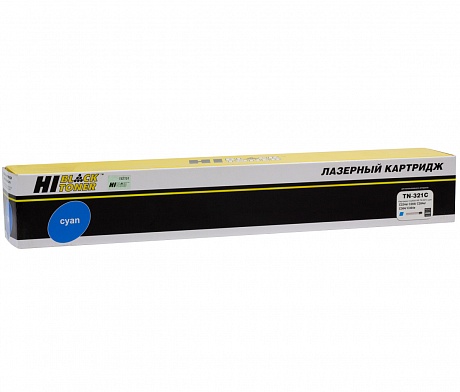 тонер-картридж hi-black (hb-tn-321c) для konica-minolta bizhub c224/284/364, c, 25k