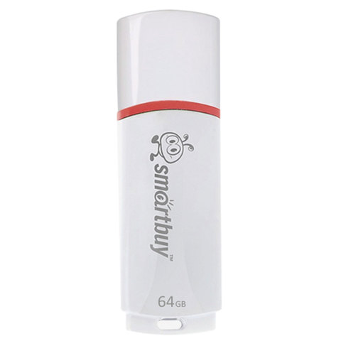 флеш-диск 64gb smartbuy crown, usb 2.0