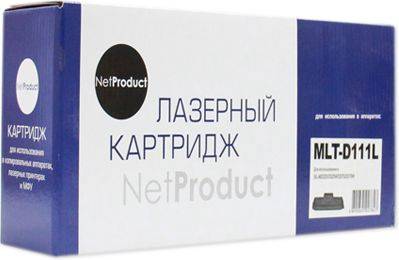 картридж netproduct (n-mlt-d111l) для samsung sl-m2020/2020w/2070/2070w, 1,8k (новая прошивка)