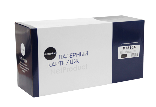 картридж netproduct (n-q7516a) для hp lj 5200, 12k