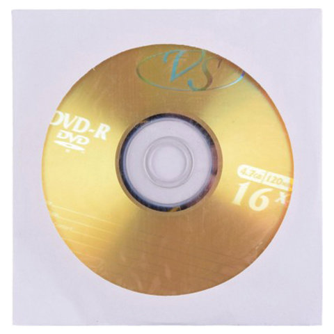 диск dvd-r mirex, 4,7 gb, 16x, бумажный конверт