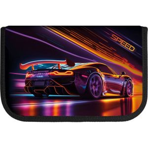 пенал lamark smart pocket "скорость",1 отд., на 14 пр., 130х200х20 мм, откид. карм.