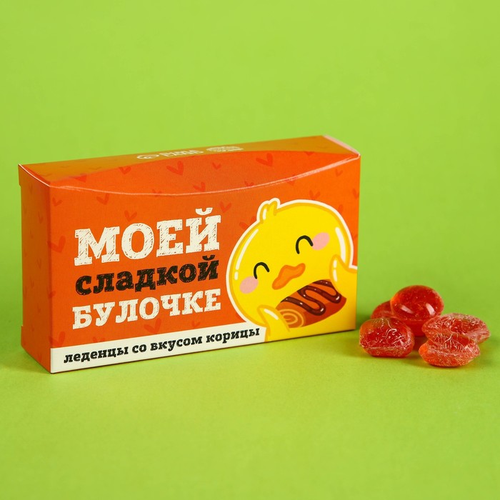 леденцы со вкусом корицы «сладкой булочке», 70 г. 9369095
