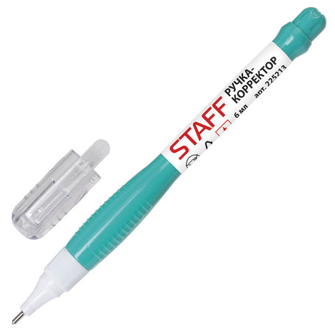 ручка-корректор staff "college", 6 мл, метал.наконечник 225213