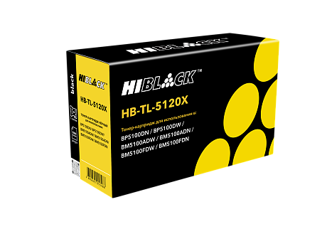 тонер-картридж hi-black (hb-tl-5120x) для pantum bp5100dn/bp5100dw/bm5100adw, 15к
