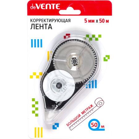 корректирующая лента 5мм*50м devente фронтальный аппликатор 4062400