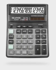 калькулятор 16-разр. skainer sk-716 158*203,5 мм.
