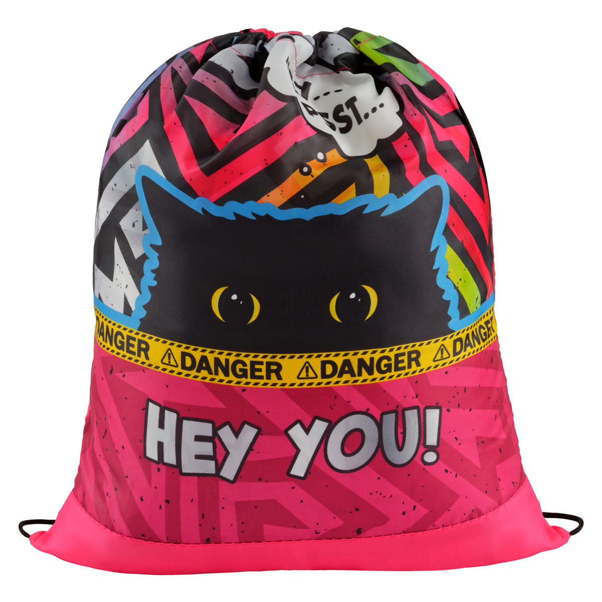 мешок для обуви 1 отделение artspace "spy cat", 340*420мм