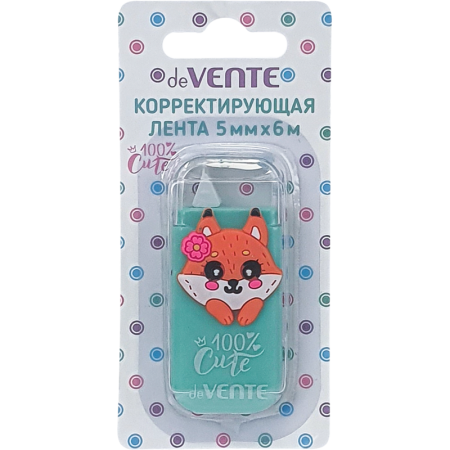 корректирующая лента 5мм*6м devente 100% cute fox