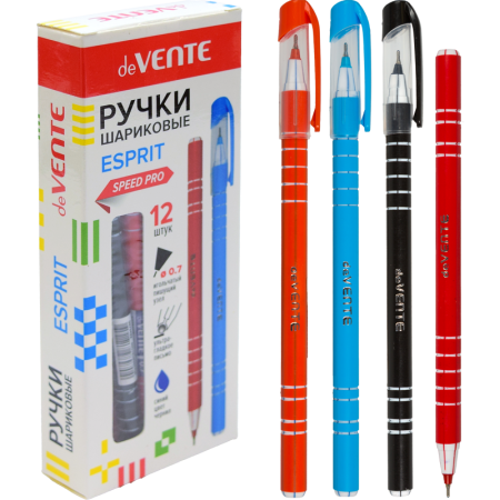 ручка шариковая devente esprit синий, масляная, 0.7мм 5073422