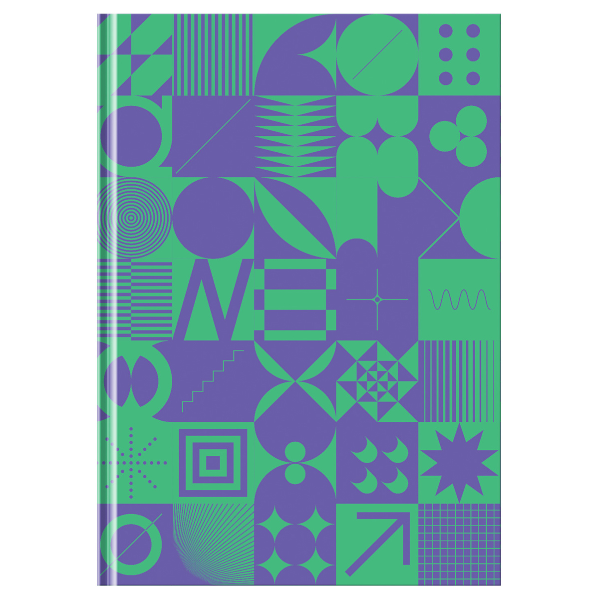 записная книжка а6 64л. bg "trend cover", глянцевая ламинация, блок-еженедельник