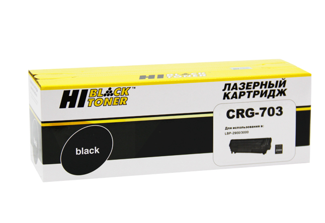 картридж hi-black (hb-№703) для canon lbp-2900/3000, 2k