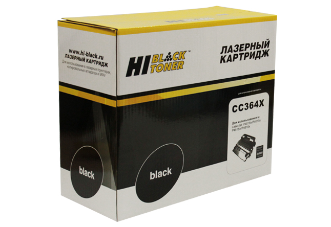 картридж hi-black (hb-cc364x) для hp lj p4015/p4515, 24k