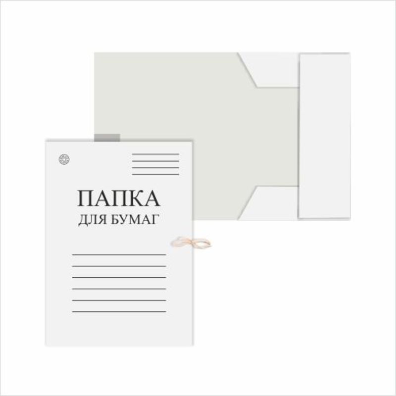папка на завязках а4 дело 360г/м. dolce costo немелованная d00527