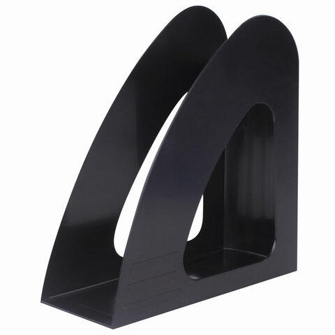 лоток вертикальный brauberg "delta", 240х90х240 мм, черный, 237239