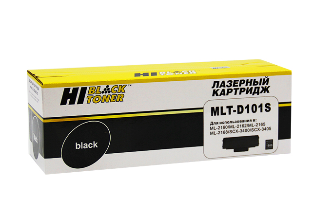 картридж hi-black (hb-mlt-d101s) для samsung ml-2160/2162/2165/2166w/scx3400/3406w, 1,5k