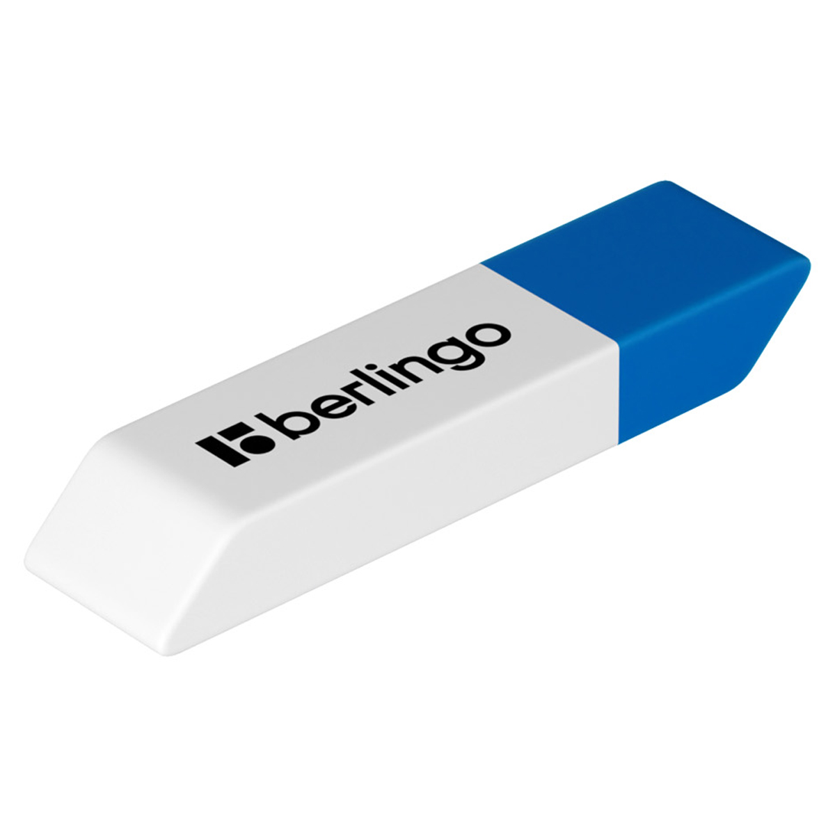 ластик berlingo "eraze 940", прямоугольный комбинированный, скошенный, 52*14*8мм