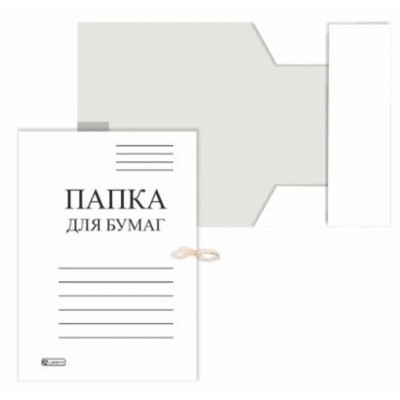 папка на завязках а4 дело 320г/м. lamark мелованная 28032