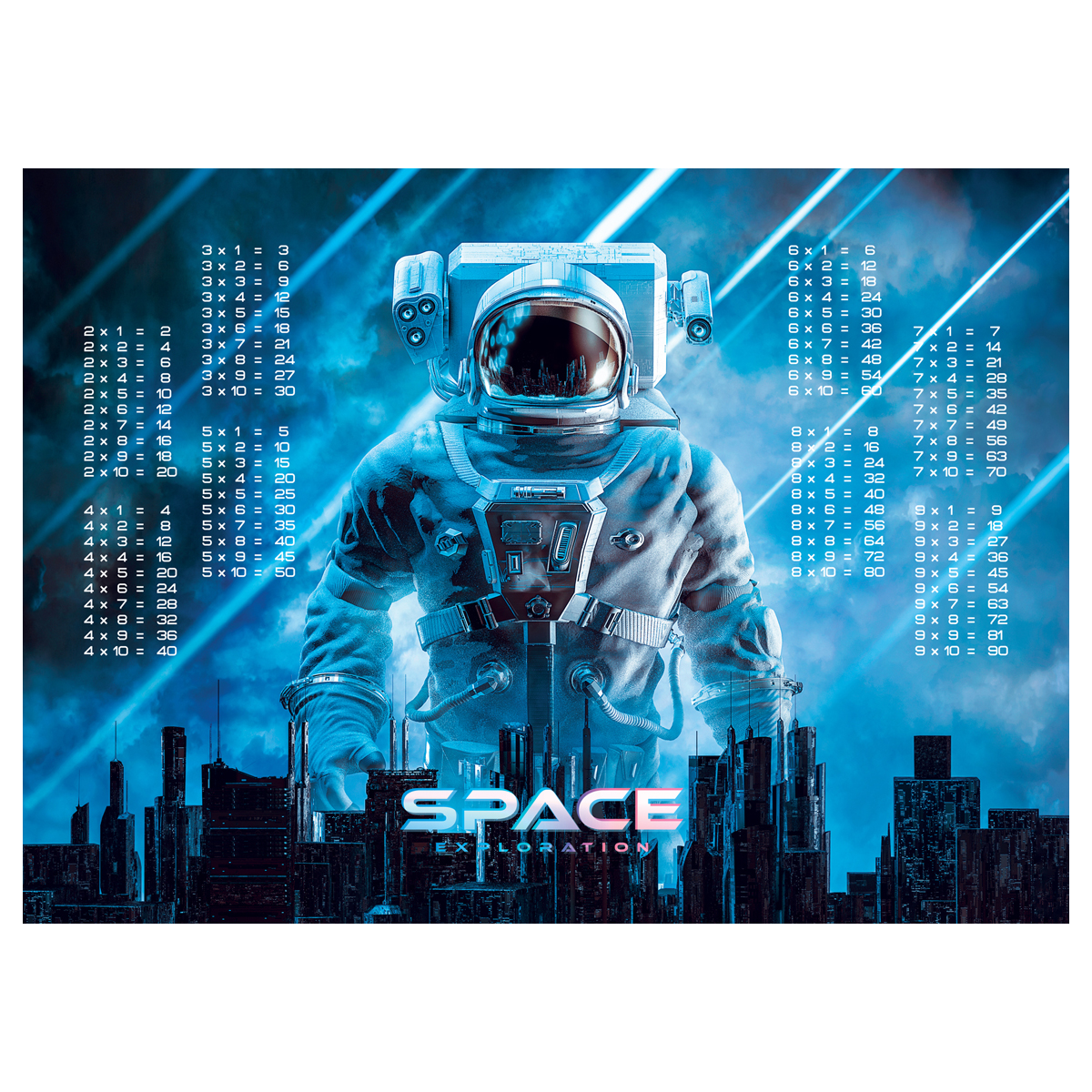настольное покрытие детское artspace "space", а3+