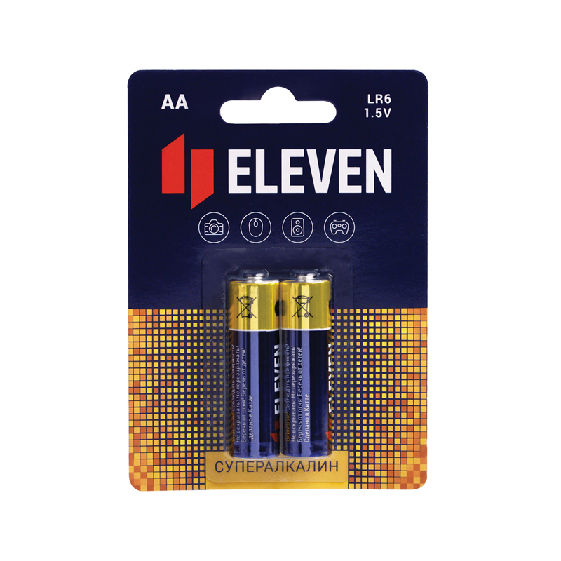 eleven super aa (lr6) алкалиновая, bc2