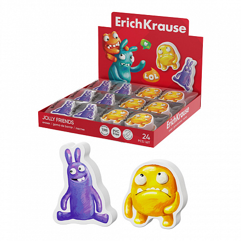 ластик erichkrause jolly friends 