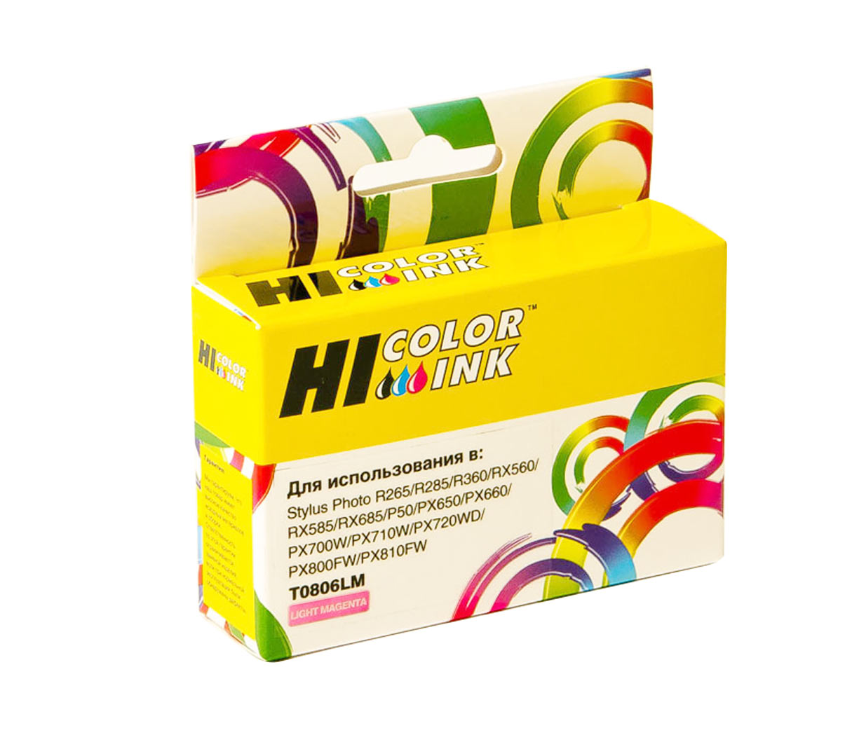 картридж hi-black (hb-t0806) для epson stylus photo p50/px660/700w/800fw/r265, lm