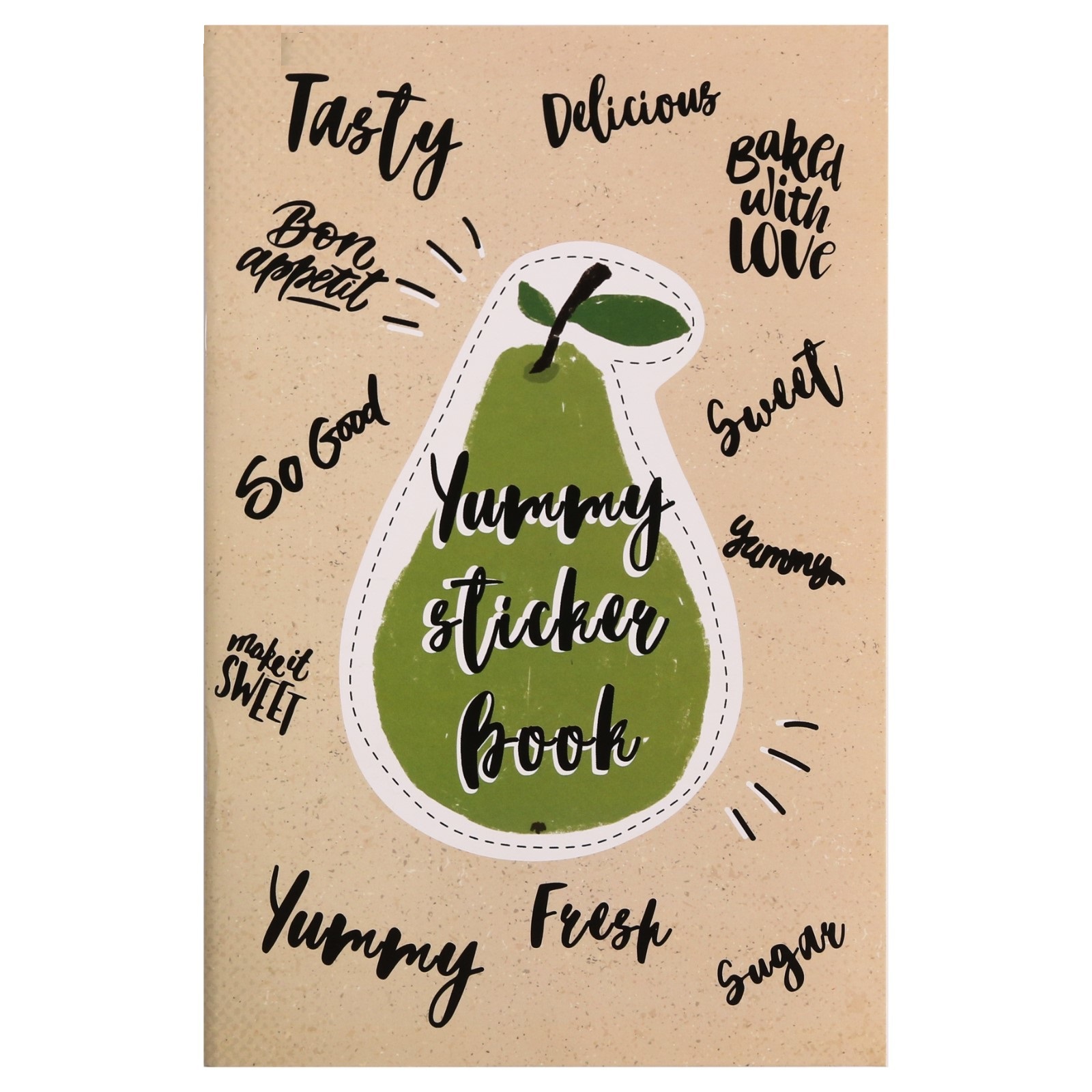 стикербук yummy, 14 × 21 см - 10 листов