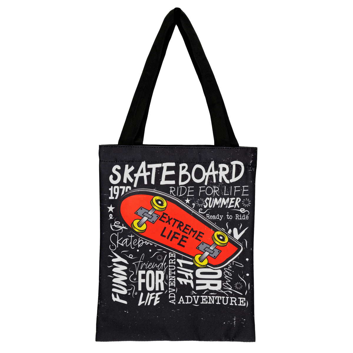сумка-шоппер artspace"skate", 31*39см., с карманом
