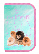 пенал smart blocks "my friends" на 1отд., с 2мя блок. внутри, 140х210х40мм pb0052-04