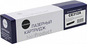 тонер-картридж netproduct (n-ce312a) для hp clj cp1025/1025nw/pro m175, восстановленный, y, 1k