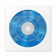 диск cd-r mirex, 700 мб, 48x, бумажный конверт, 1 штука, ul120051a8c