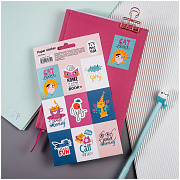 наклейки бумажные meshu "cat lover", 12*21см, 9 наклеек, ms_41619