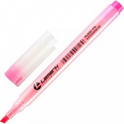 текстовыделитель lamark 97 1-4мм  розовый hl0097-pn