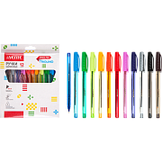 набор шар.ручек 12цв.devente.triolino translucent игольчатые