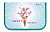 пенал smart content "sweet bouquet" 1отд. на 36предм. 140х210х40мм pb0053-06