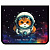 папка для тетрадей 1 отделение, а5, artspace "meow space", пластик, на молнии
