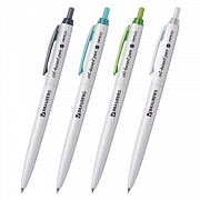 ручка шариковая авт. brauberg sky white синий 0.7мм 142950