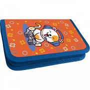 пенал lamark "little gamers", 1 отд., 115х205х30 мм, на молнии, soft touch