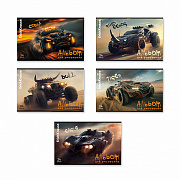 альбом для рисования 24л. а4 на скрепке erichkrause road beast