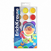 акварель 18цв.erichkrause kids space animals медовые с уф защитой яркости 61361