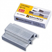 скобы №24/6 brauberg 220950