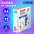 папка панорама на 4 кольцах, прочная, картон/пвх, brauberg "office", белая, 65 мм, до 400 листов, 27