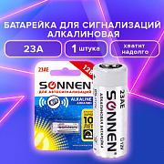 sonnen alkaline, 23а (mn21), алкалиновая, для сигнализаций 451977