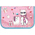 пенал lamark smart content "fashion cat", 1 отд., на 36 пр.,140х210х40 мм, косм., кар. вн.