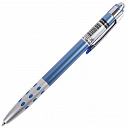 ручка шариковая авт. brauberg smart metallic синий 0.7мм 140665