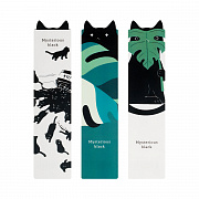 закладка для книг,  40*180мм, meshu "cat ink", ассорти